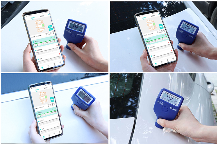二手車漆膜儀實測